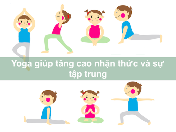 yoga giúp trẻ em tập trung
